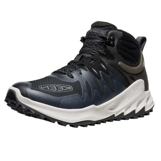detail Zionic MID WP Men Black/steel grey Obuv Keen