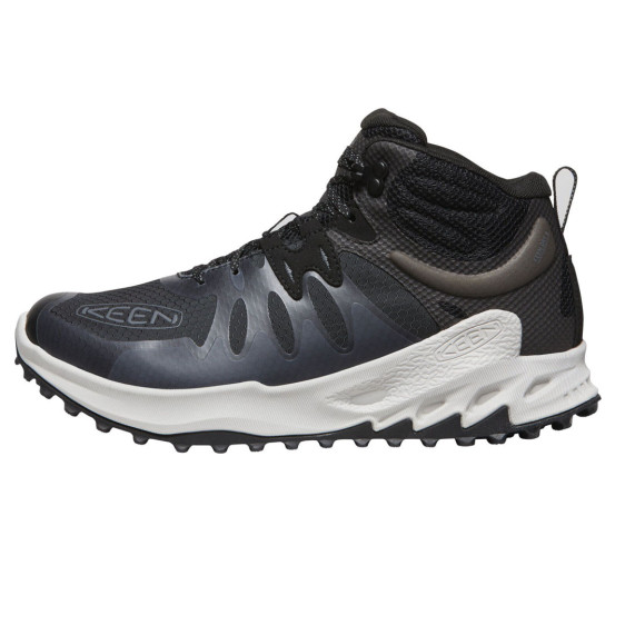 detail Zionic MID WP Men Black/steel grey Obuv Keen