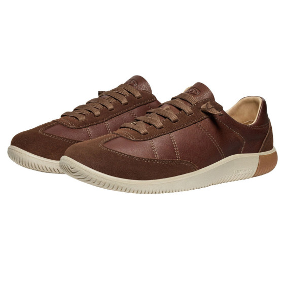 detail KNX T-TOE Men Dark earth/plaza taupe Obuv Keen