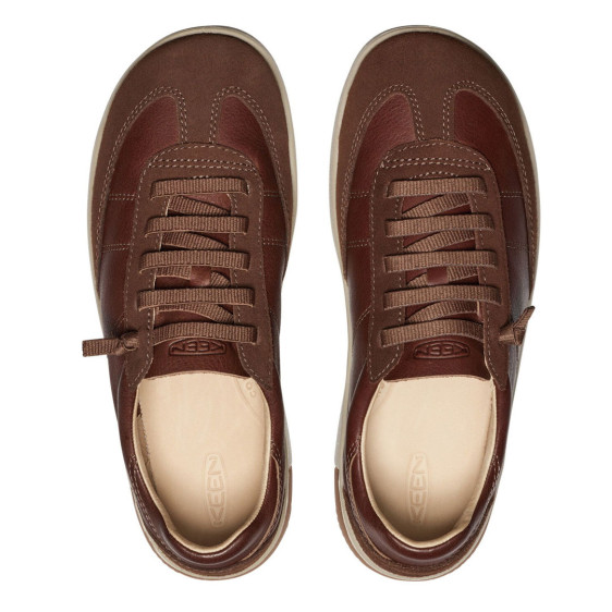 detail KNX T-TOE Men Dark earth/plaza taupe Obuv Keen