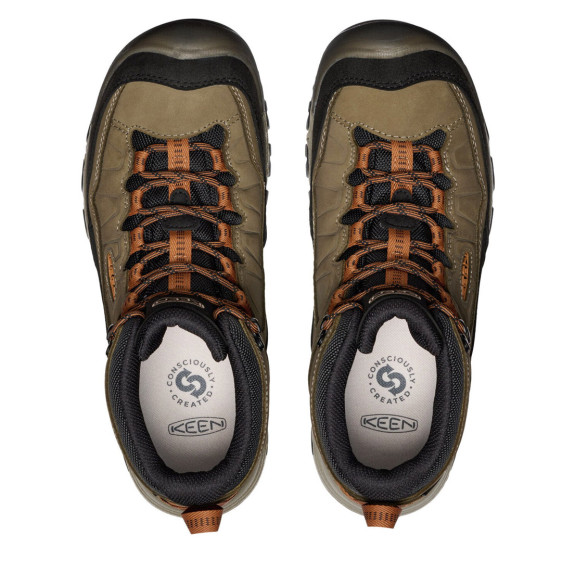 detail Targhee IV WP Men sea turtle/roasted pecan Obuv Keen