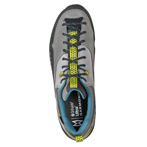 detail DRAGONTAIL MNT EVO GTX, december grey/primerose green, obuv Garmont *