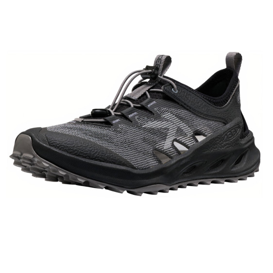 detail ZIONIC ADV MEN, triple black, obuv Keen *
