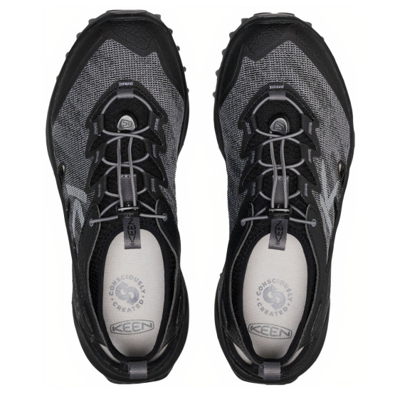 detail ZIONIC ADV MEN, triple black, obuv Keen *