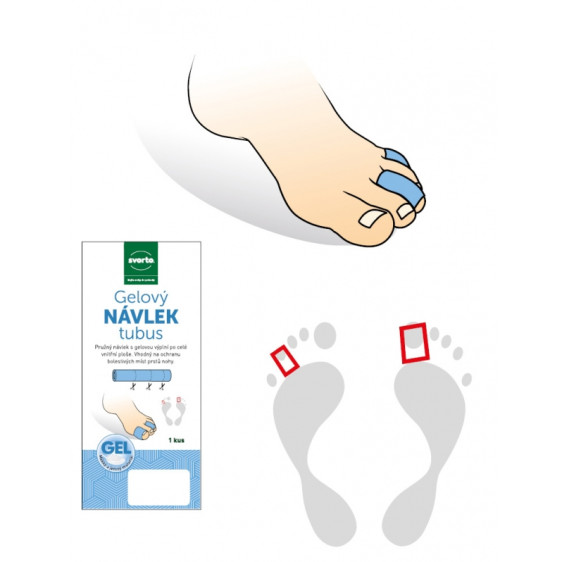 detail GELOVÝ NÁVLEK TUBUS 119 SVORTO