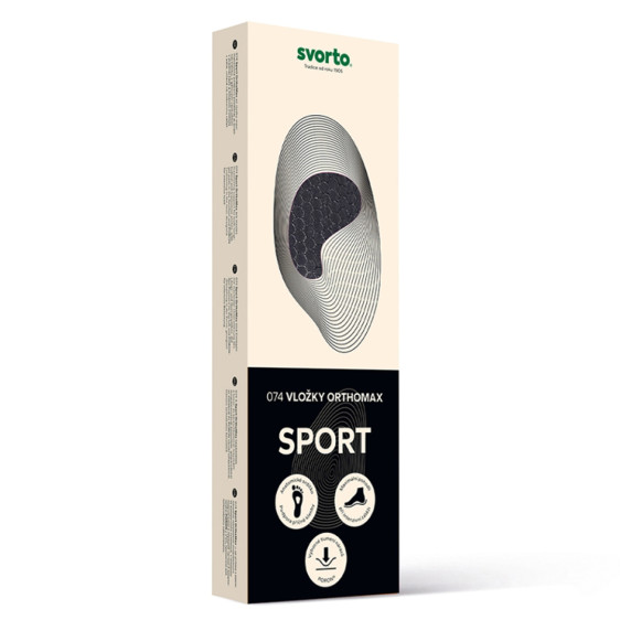detail Vložky sport ORTHOMAX 074 Svorto