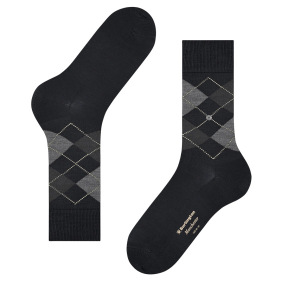 detail PONOŽKY MANCHESTER 21088 3000 BLACK 40-46