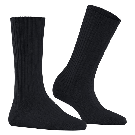 detail PONOŽKY FALKE COSY WOOL 47080 6375 DARK NAVY 35-38