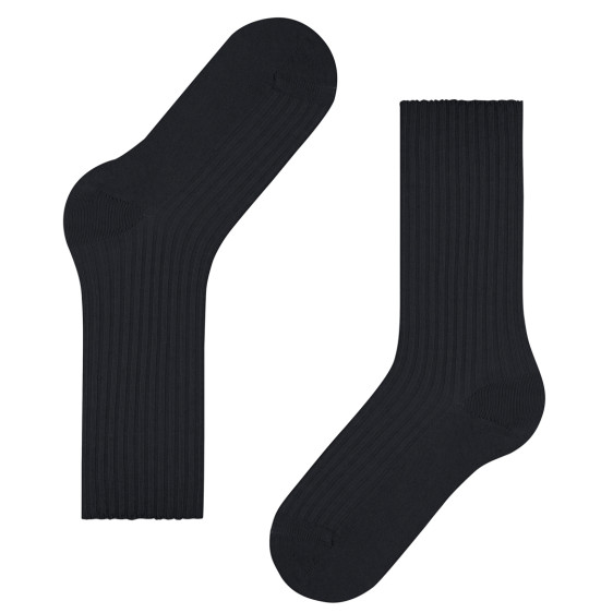 detail PONOŽKY FALKE COSY WOOL 47080 6375 DARK NAVY 35-38