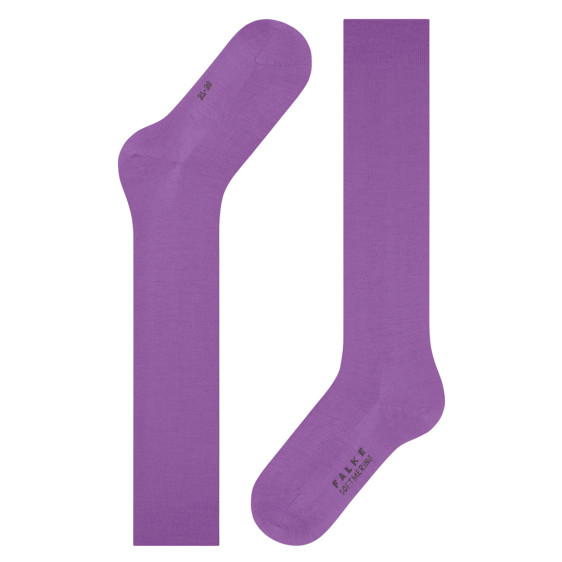 detail PONOŽKY FALKE SOFT MERINO 47438 8943 PINK IRIS 41-42