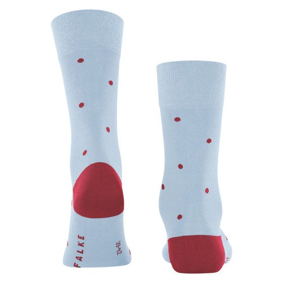 detail PONOŽKY FALKE DOT 13269 6594 LIGHT BLUE 43-46