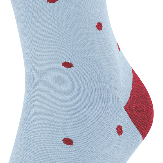 detail PONOŽKY FALKE DOT 13269 6594 LIGHT BLUE 43-46