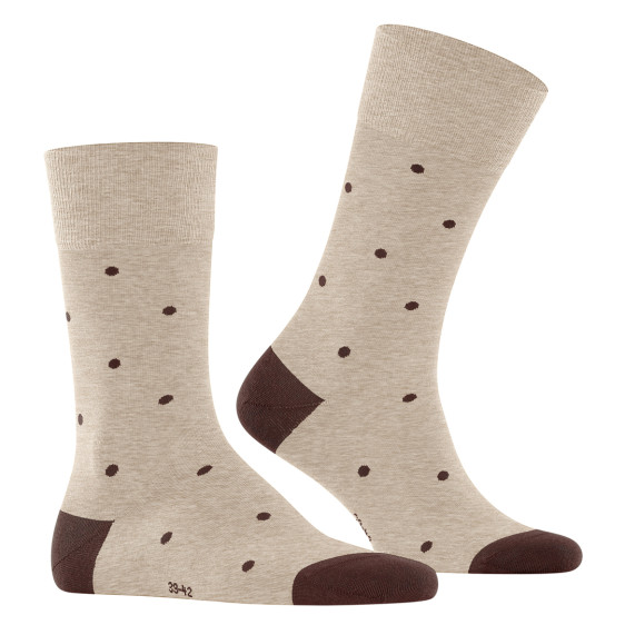 detail PONOŽKY FALKE DOT 13269 4045 TAUPE MEL. 43-46