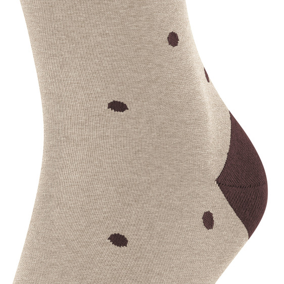 detail PONOŽKY FALKE DOT 13269 4045 TAUPE MEL. 43-46