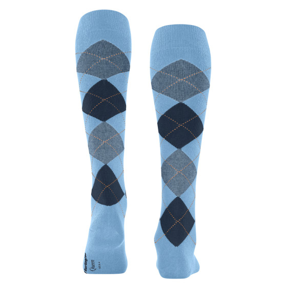 detail PONOŽKY BURLINGTON QUEEN 22304 6541 LIGHT BLUE 36-41
