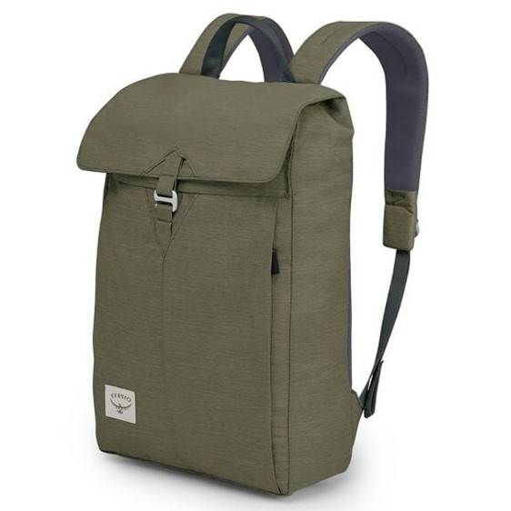 detail BATOH OSPREY ARCANE FLAP PACK MATCHA GREEN HEATHER