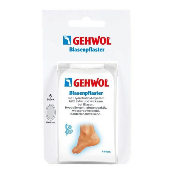 detail VELKÁ NÁPLAST HYDROKOL. 6 KS GEHWOL