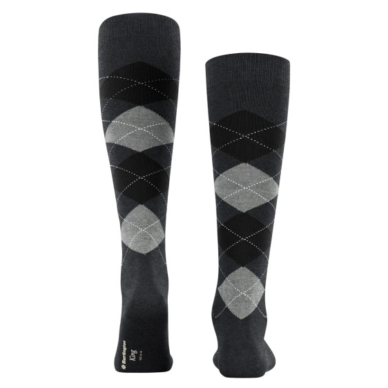 detail PONOŽKY FALKE BURLINGTON KING 21724 3985 NEW GREY 40-46