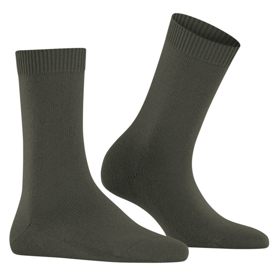 detail PONOŽKY FALKE COSY WOOL 47050 7826 MILITARY 39-42