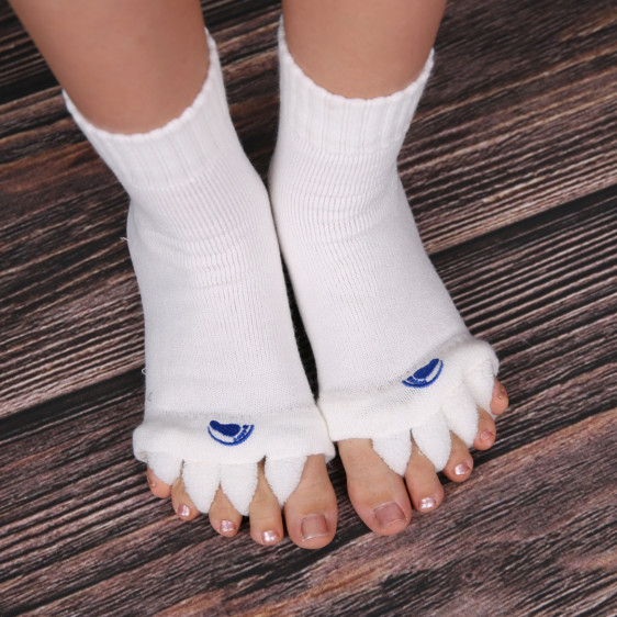 detail PONOŽKY ADJUSTAČNÍ OFF WHITE L 43-46