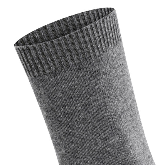 detail 47050 3390 LIGHT GREYMEL. 39-42 Ponožky Falke Cosy wool