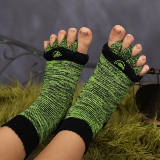 detail ADJUSTAČNÍ PONOŽKY GREEN M 39-42