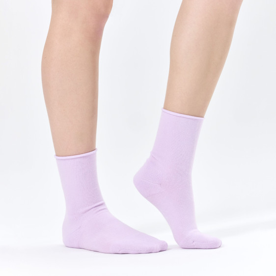detail SOFT TOP Ponožky lilac 38-40