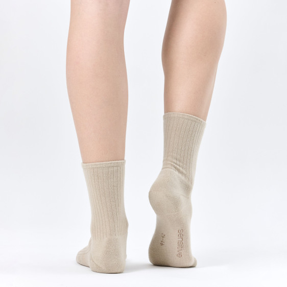 detail SENSITIVE Ponožky beige 41-42