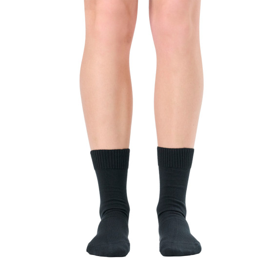 detail 100% COTTON Ponožky zdravotní black