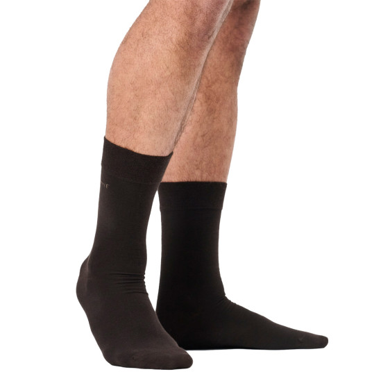 detail MAKO Ponožky dark brown premium 35-38
