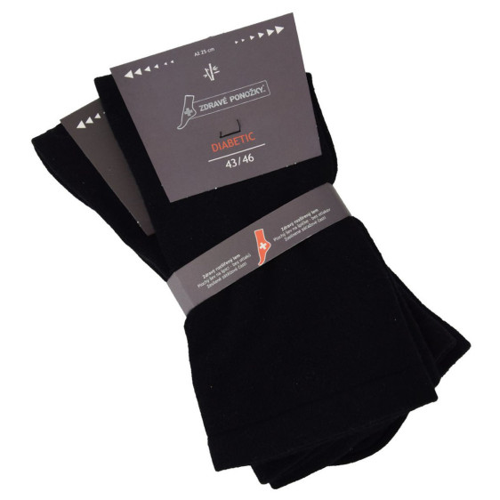 detail 91224 43-46 Olet ponožky unisex rozšířené bambusové 2 páry v balení