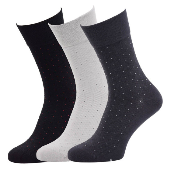 detail 71035 39-42 Olet ponožky luxusní pánské bambusové 3 páry v balení