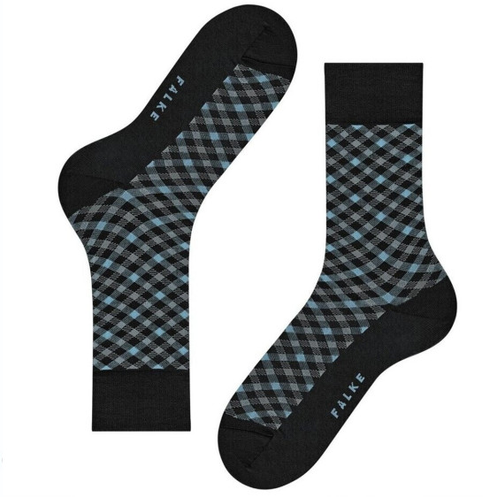 detail 12487 3000 black 39-42 Ponožky Falke Smart Check