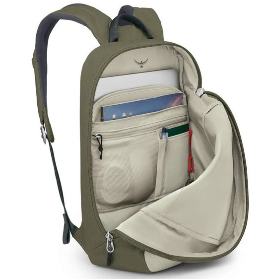 detail ARCANE LARGE DAY earl grey/sand Batoh Osprey