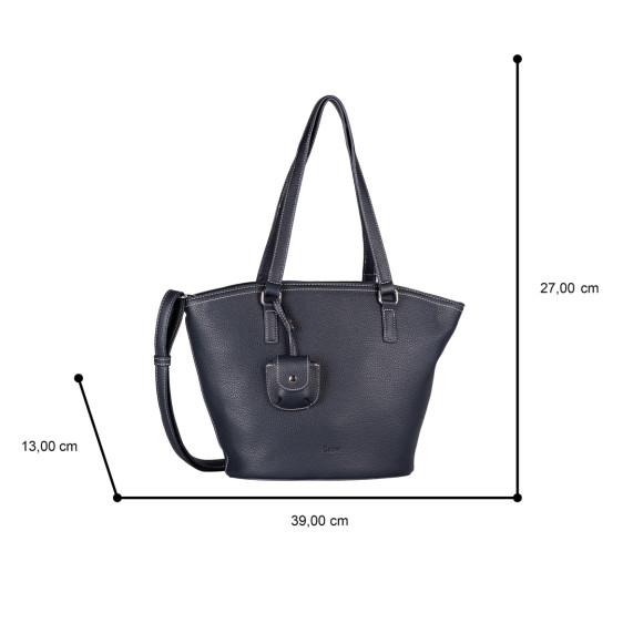 detail 012111 Layla dark blue Kabelka Gabor