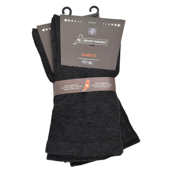 detail 91229 43-46 Ponožky Olet zdravé rozšířené bambusové 2 páry v balení