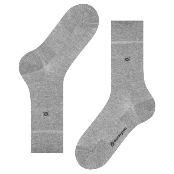 detail 21015 3392 light grey Falke ponožky Burlington Dublin 40-46