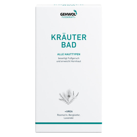 detail Fusskraft Kräuter Bad 400 g od Gehwol