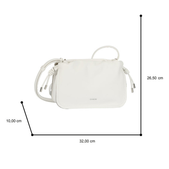detail 012464 012 white Kabelka Gabor