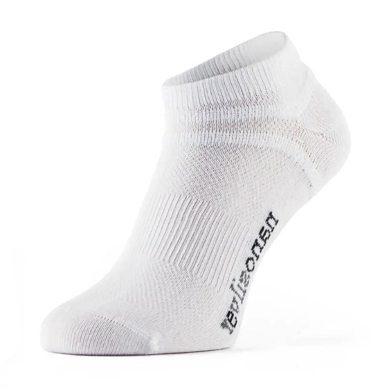 detail Kotníkové ponožky Nanosilver M 39/42 bílé