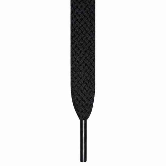 detail 120 cm ploché černé tkaničky 9526 Collonil