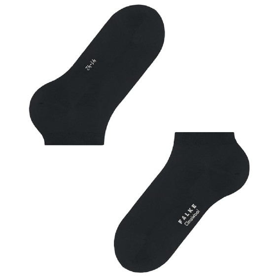 detail 14418 3000 black 43-44 Ponožky Falke Clima Wool