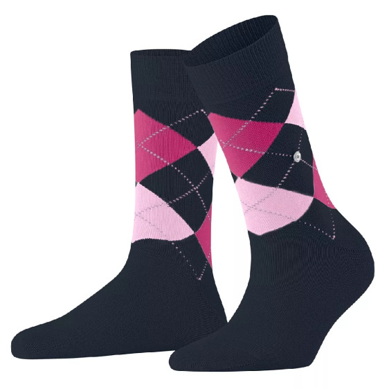 detail 22004 6123 marine 36-41 Ponožky Falke Burlington Queen