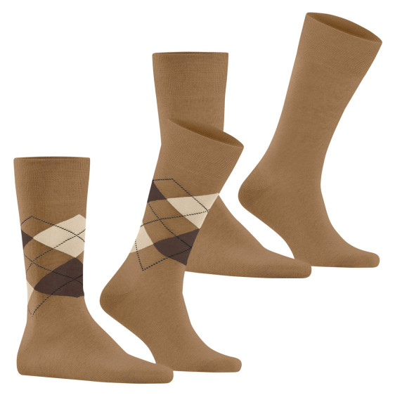 detail 21044 5152 brown sugar 40-46 Ponožky Falke Burlington Everyday mix