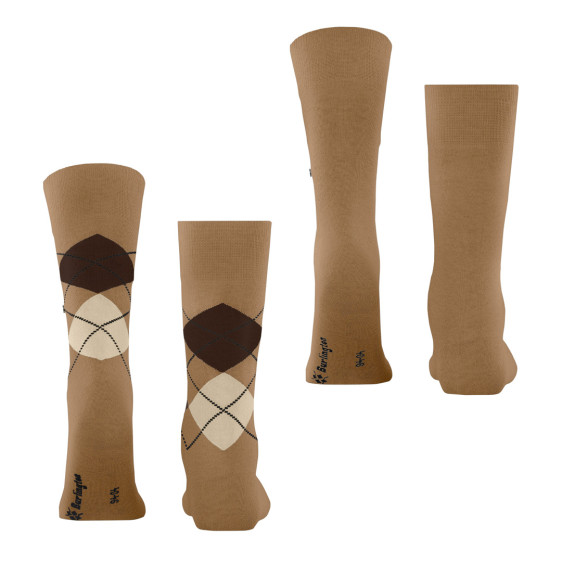 detail 21044 5152 brown sugar 40-46 Ponožky Falke Burlington Everyday mix