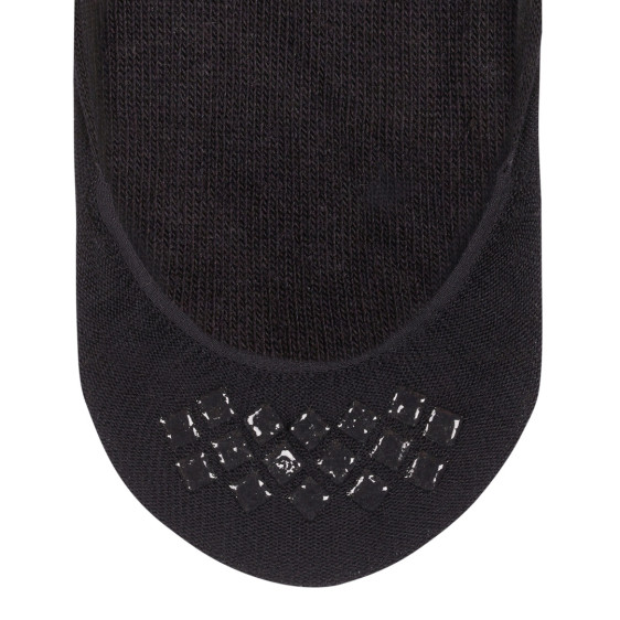 detail 46491 3000 black Falke ponožky do balerín