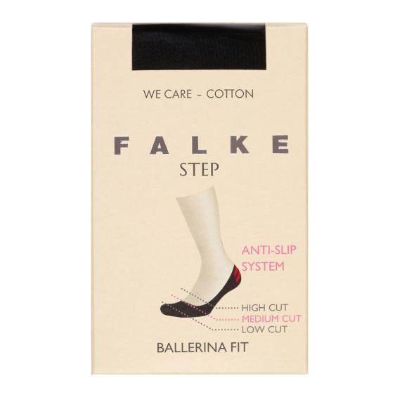 detail 46491 3000 black Falke ponožky do balerín