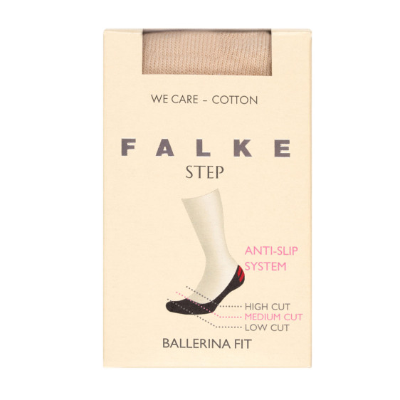 detail 46491 4011 cream Falke ponožky do balerín