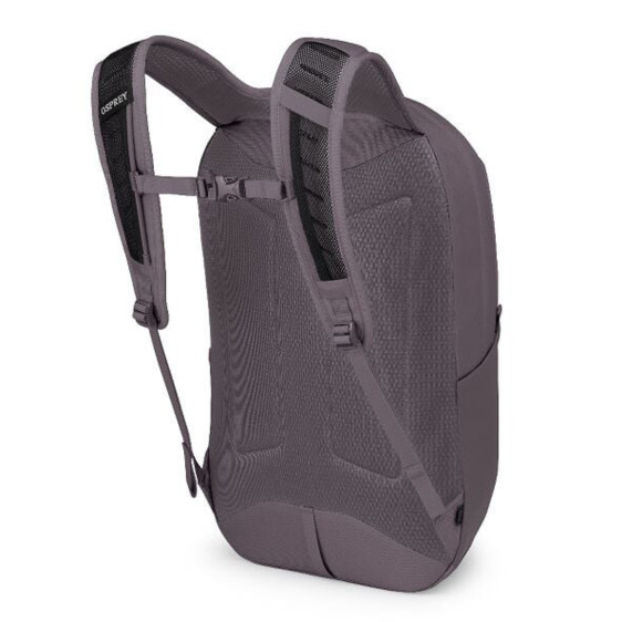 detail FARPOINT FAIRVIEW TRAVEL DAYPACK, graphite purple, Osprey batoh *