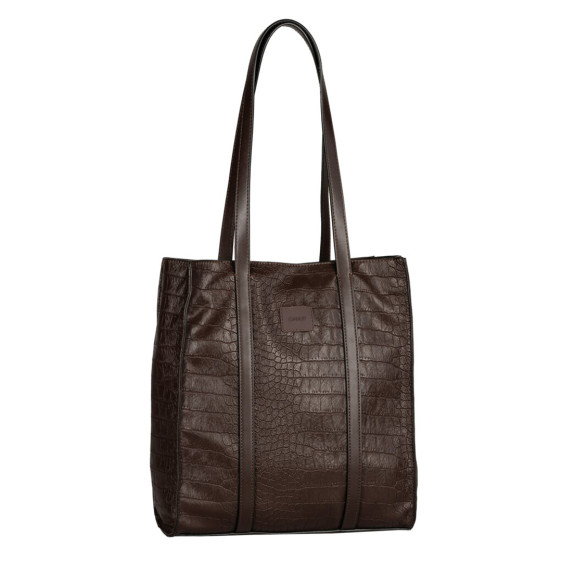 detail 012823 107 croco brown Kabelka Gabor